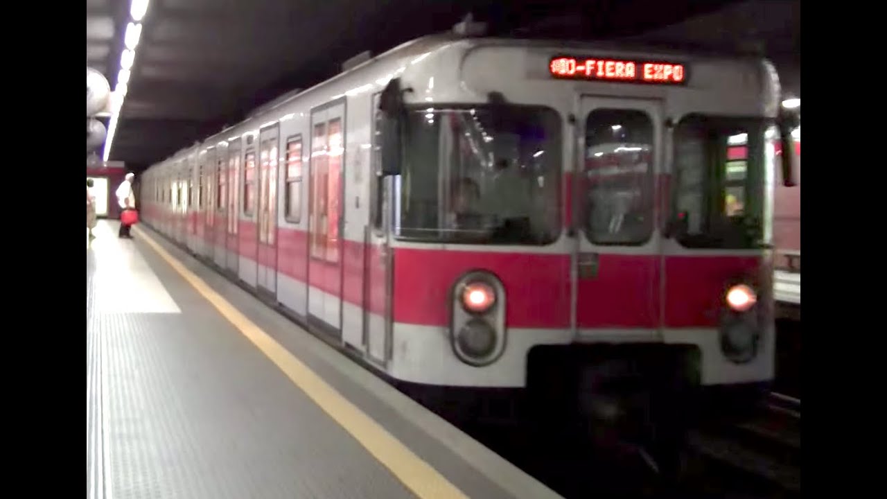 ᴴᴰ Milan Metro Line 1 Action