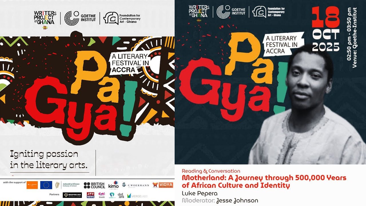 Jesse Johnson, Reading & Conversation! PA GYA! A Literary Festival 2025
