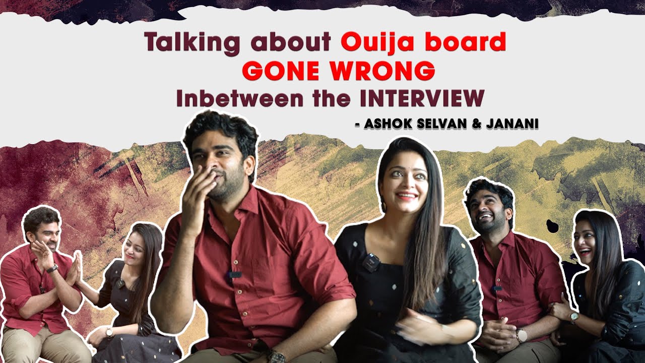 Ouija Board GONE WRONG in between the Interview | Ashok selvan | Janani | Sandeep Shyam | Vezham