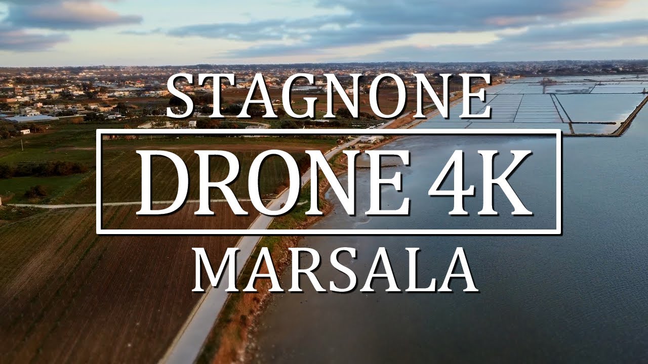 Marsala Drone La Riserva dello Stagnone Cinematic Drone 4K