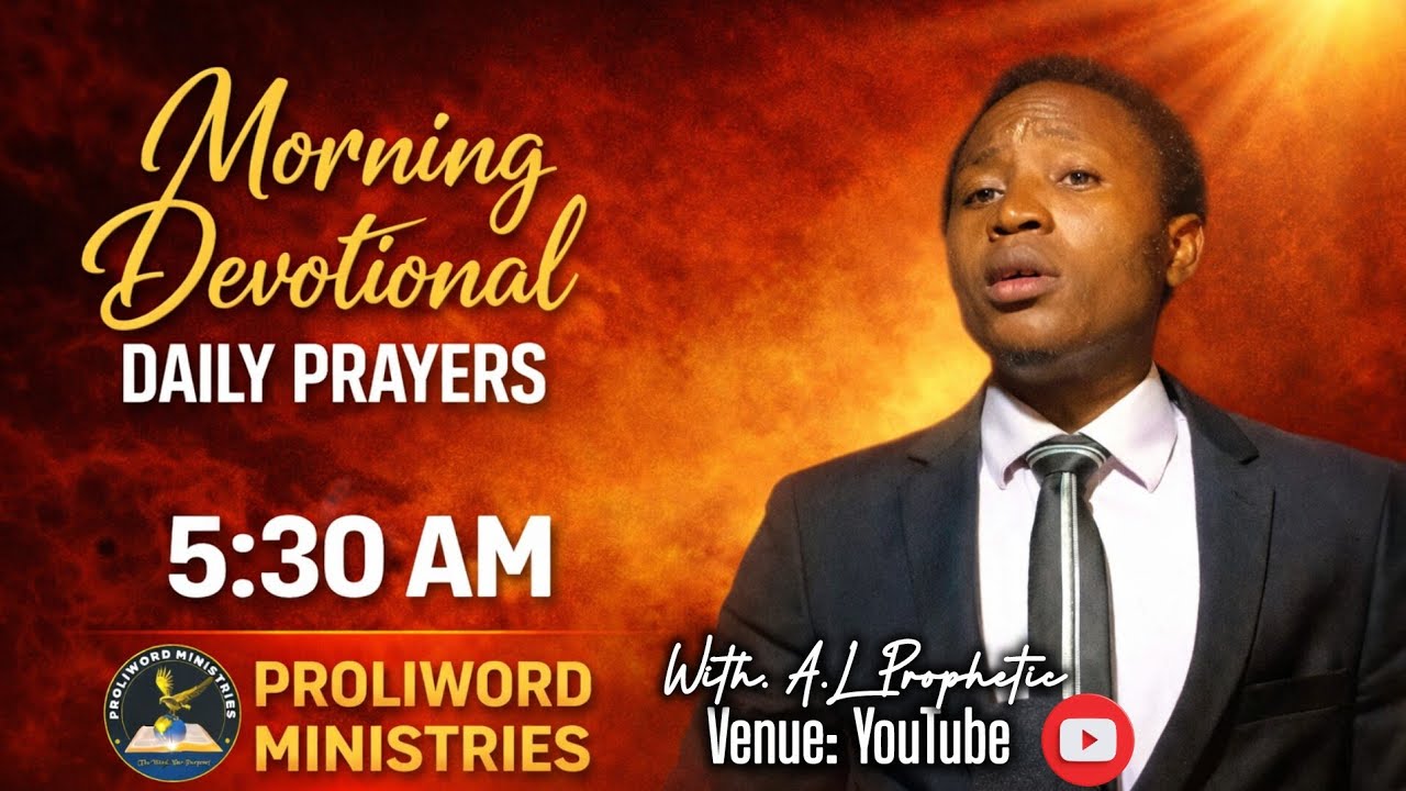 👉 Online Morning Devotion | Come, Let’s learn and Pray Together – Proliword Ministries