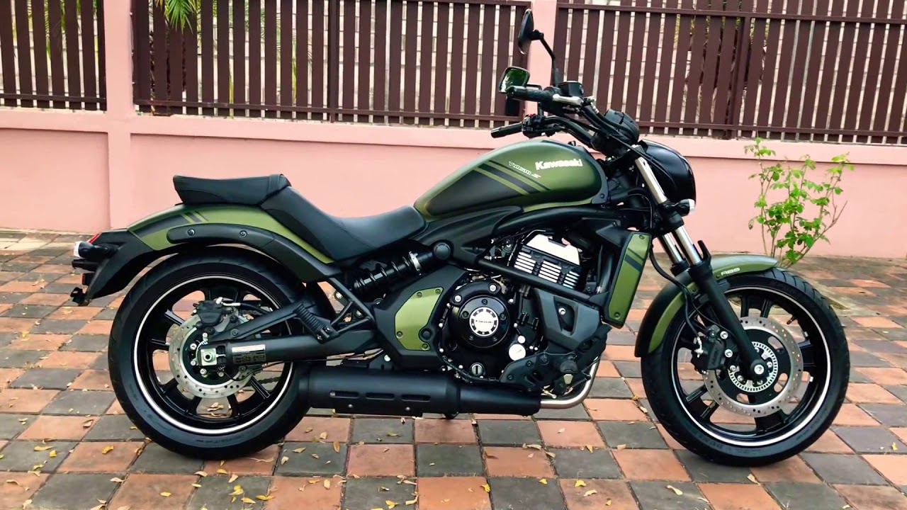 2019 Kawasaki Vulcan S Green Matte
