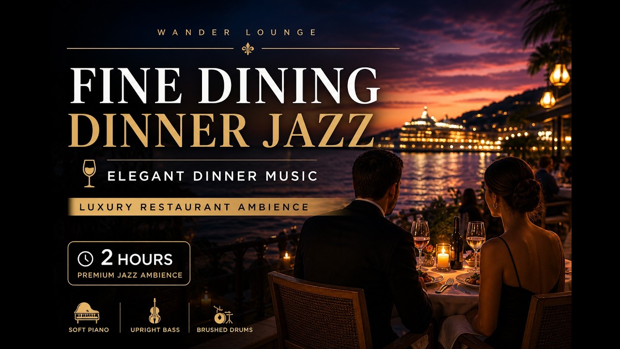 Friday Night Jazz Lounge – Azure Nights (2 Hour Coastal Chill Mix)