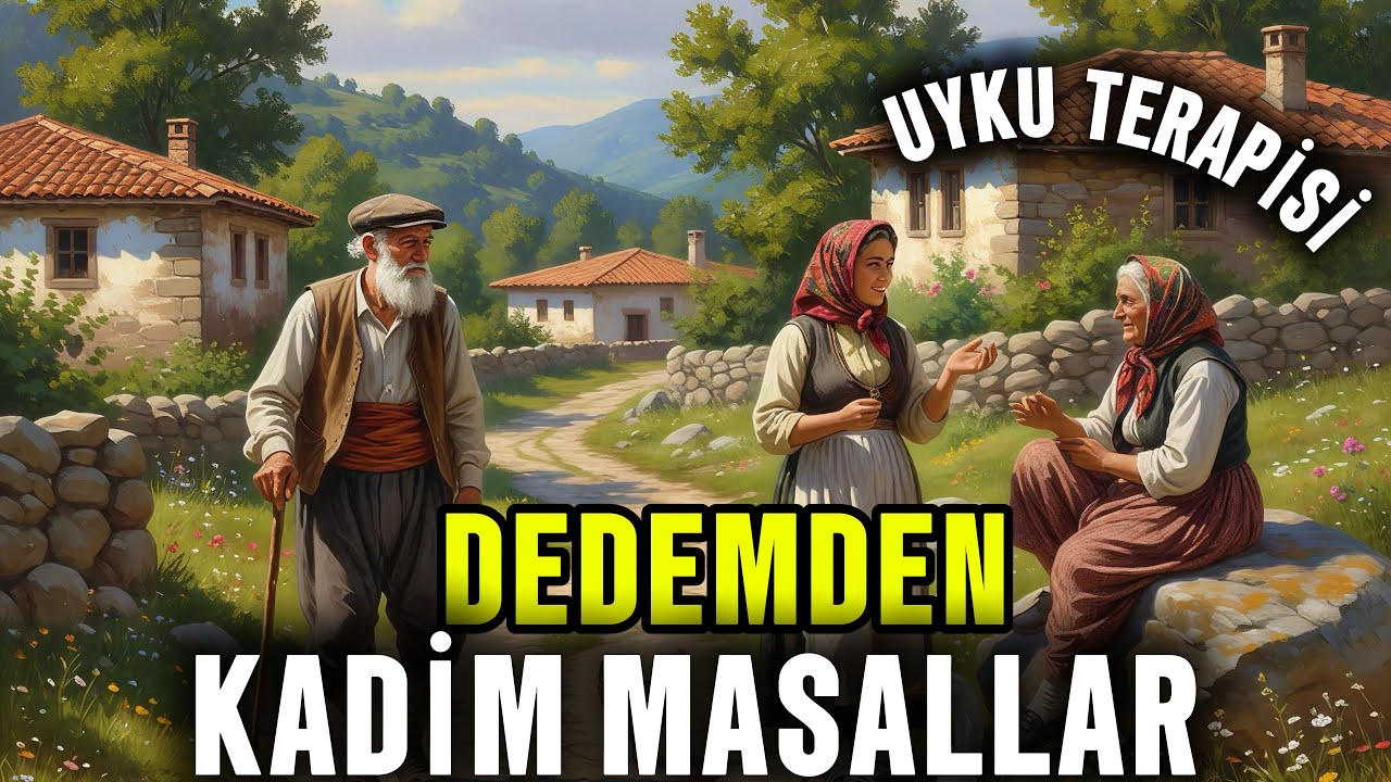 DERİN UYKU MASALLARINI DEDEMİN DİLİNDEN DİNLİYORUZ -MASAL DİNLE HEMEN UYU