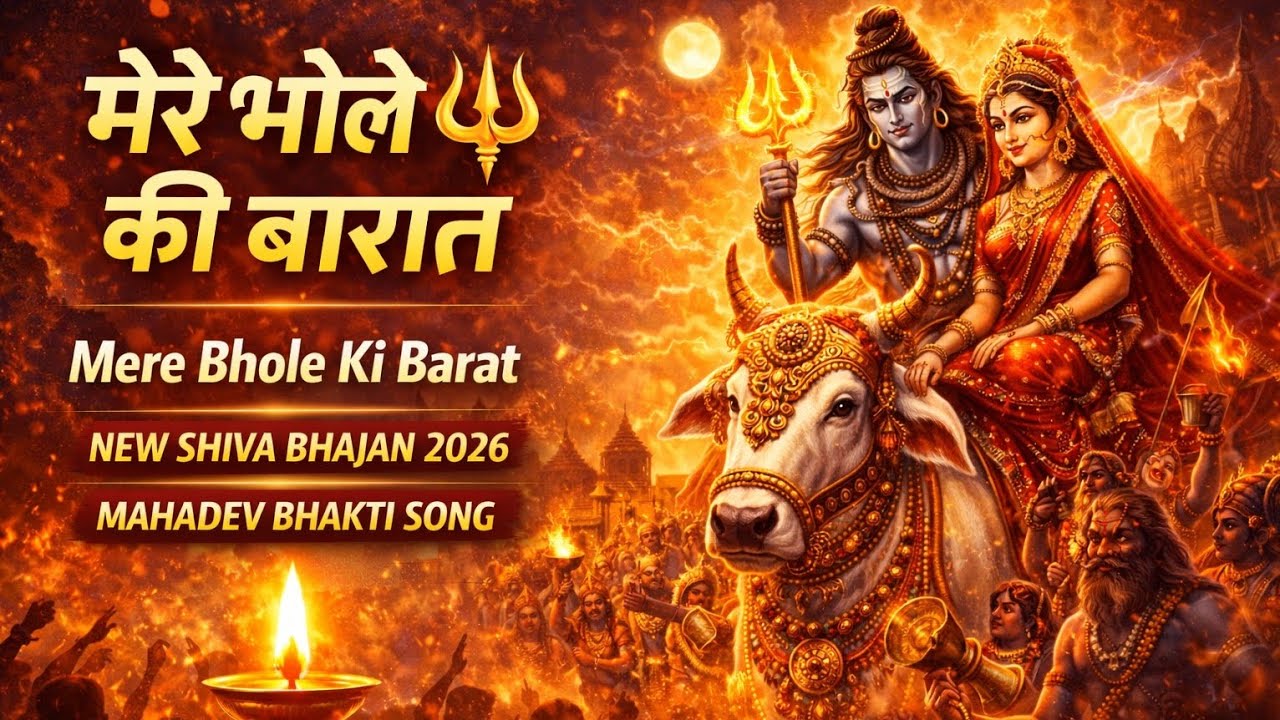 मेरे भोले की बारात 🔱  | Mere Bhole Ki Barat | New Shiva Bhajan 2026 | @VedicPariwarVP