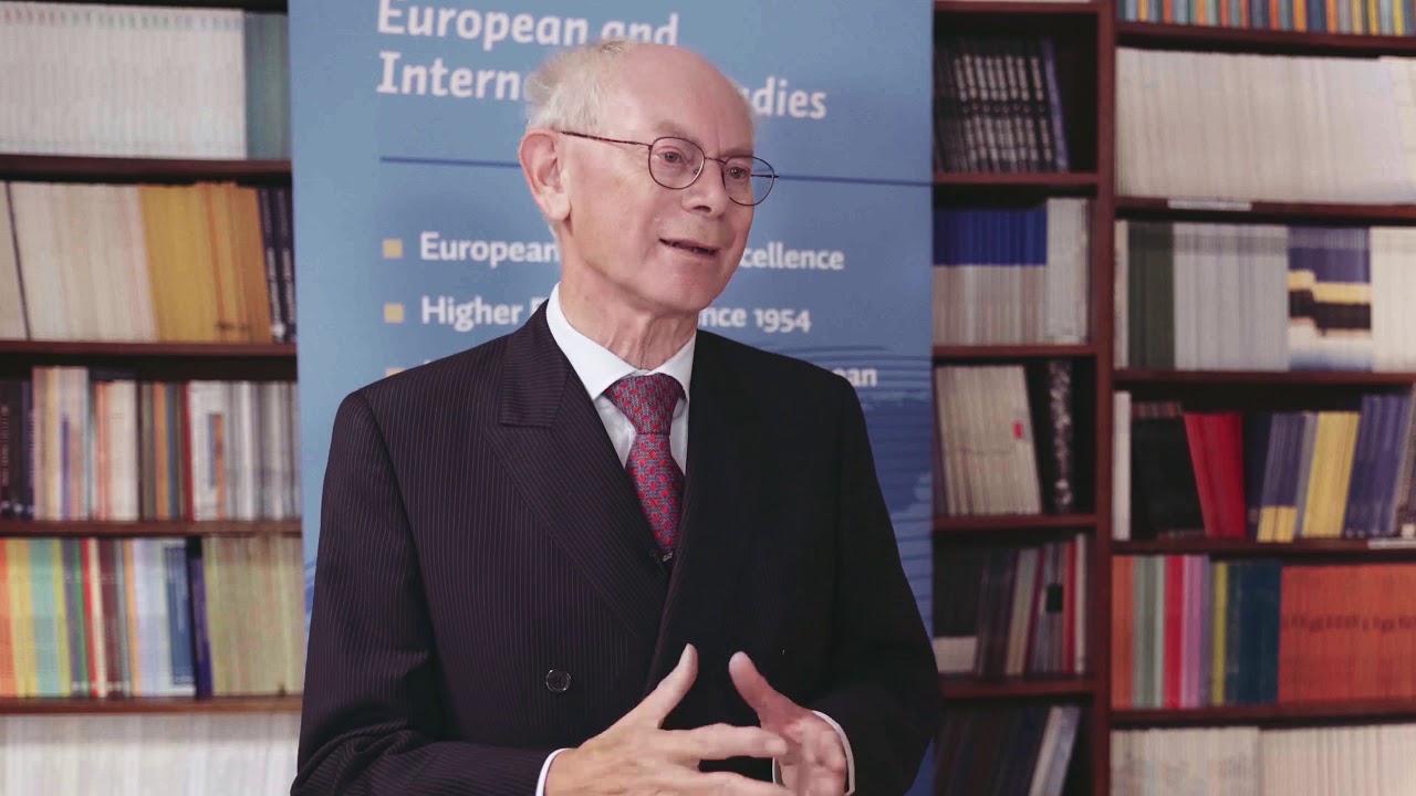 Herman Van Rompuy - We need more Europe!