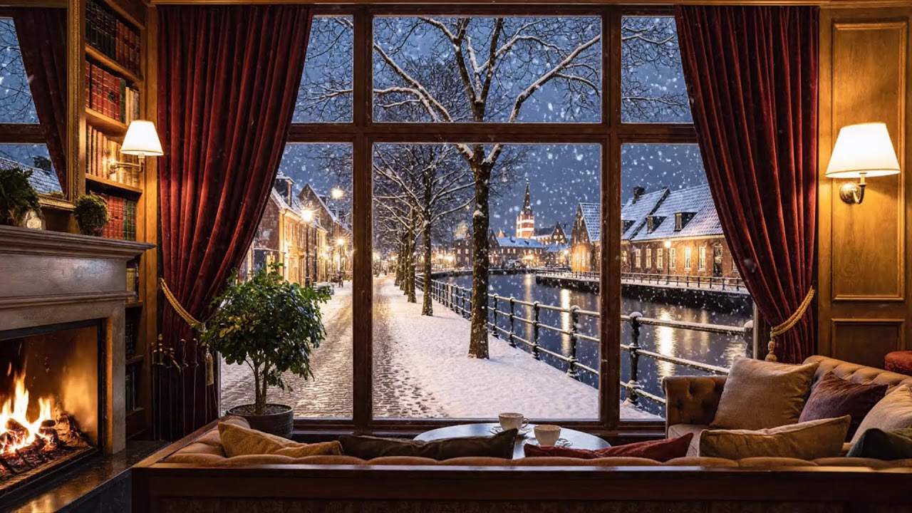 After-Work Relaxing Jazz | Cozy Night Café Lounge Music