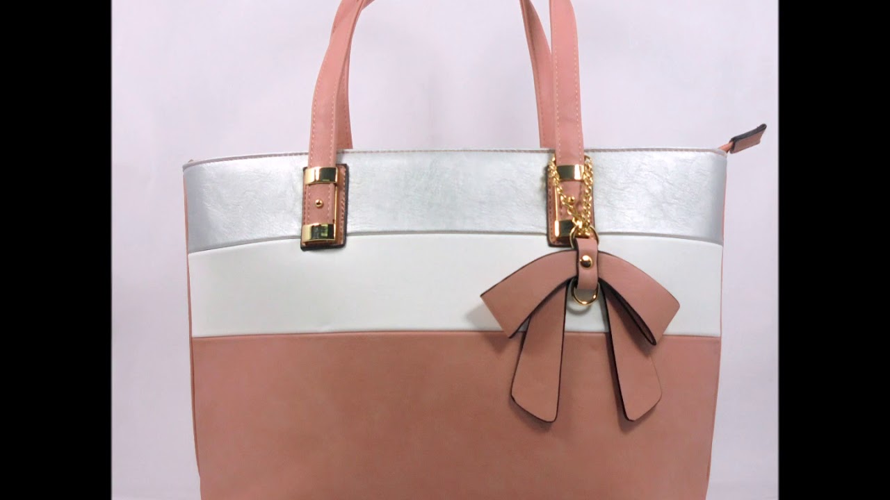 Bolso tricolor lazo en LUTASHA por 39,95 &euro;