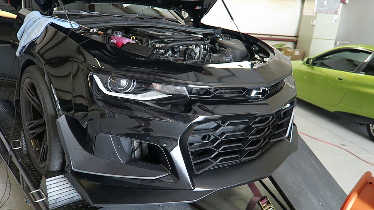 We Dyno a Camaro ZL1 1LE for a baseline