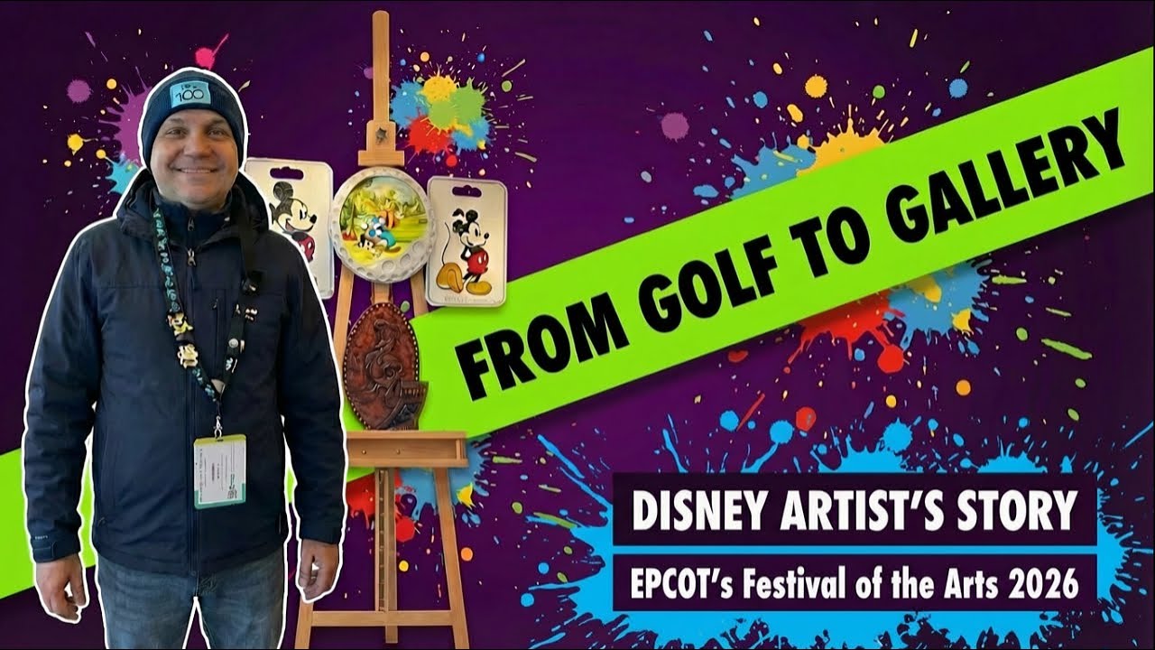 From Young Golfer to Renowned Disney Artist