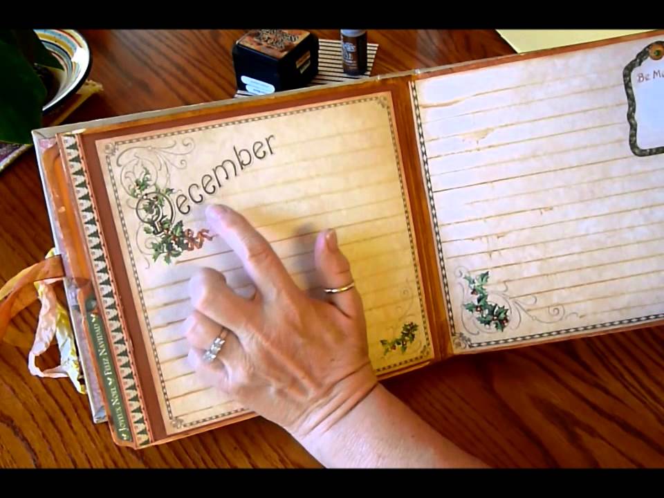 Graphic 45 File Folder Date Book