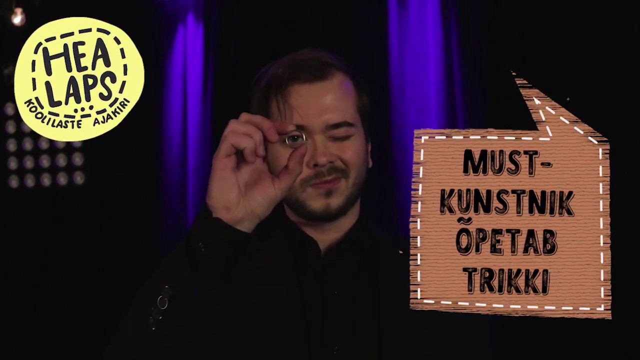 Hea Laps tutvub mustkunstiga: Richard Samarüütel ja trikk sõrmusega