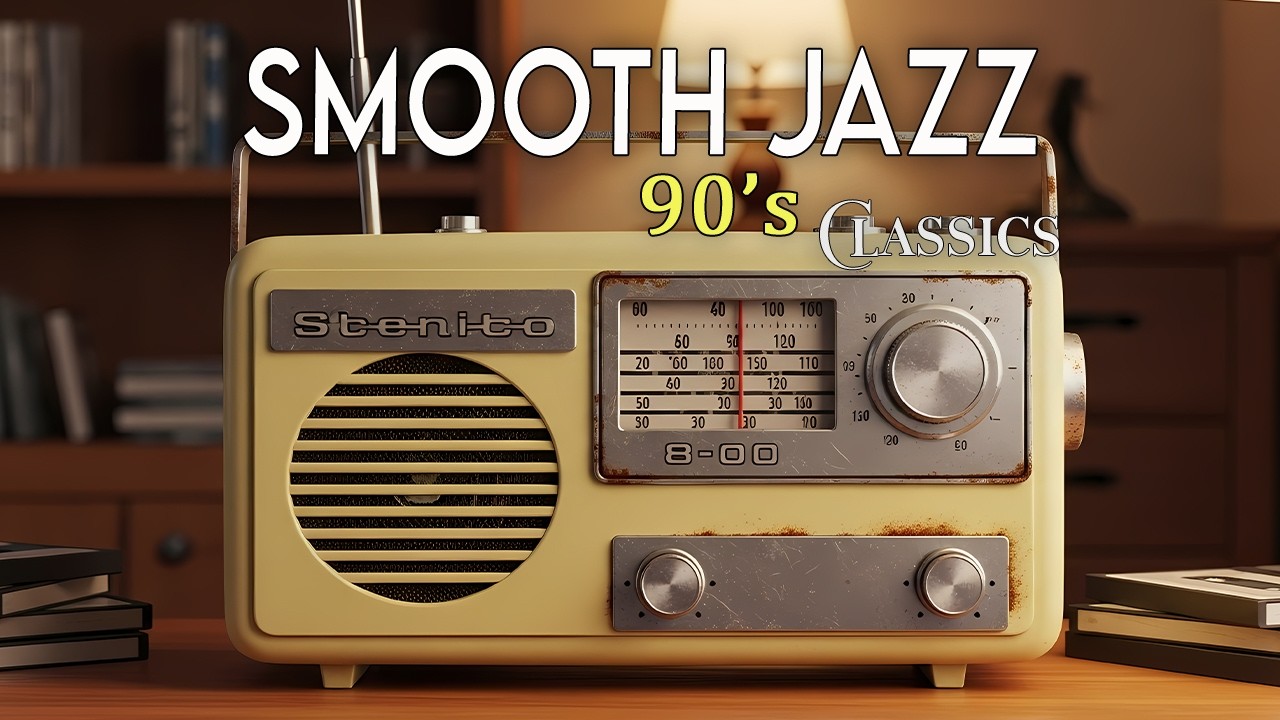 90s Smooth Jazz Lounge ✨ Deep Chill Grooves for Quiet Night Vibes