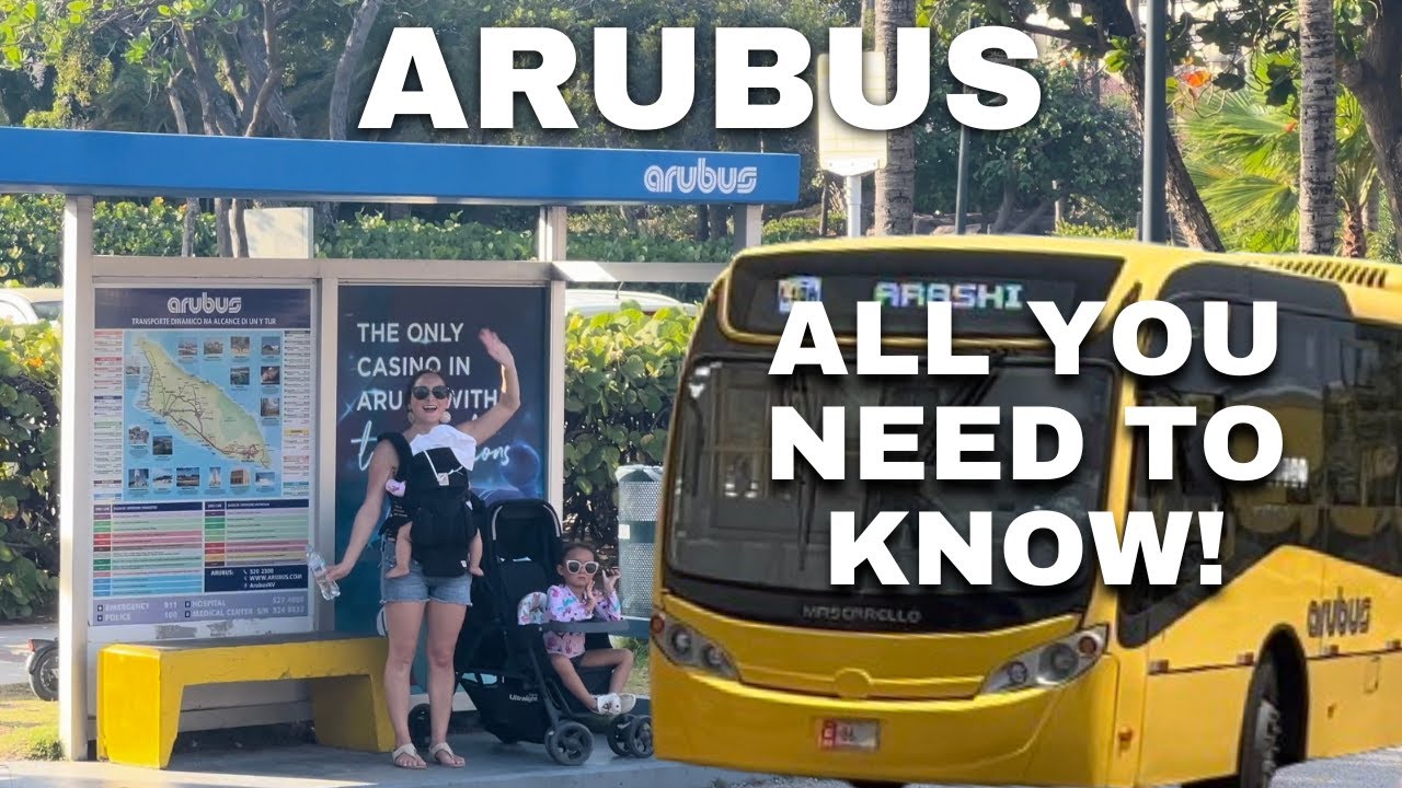 Aruba: Cruiser's Guide for Riding the Arubus | How to Get to Eagle Beach & Palm Beach in Aruba
