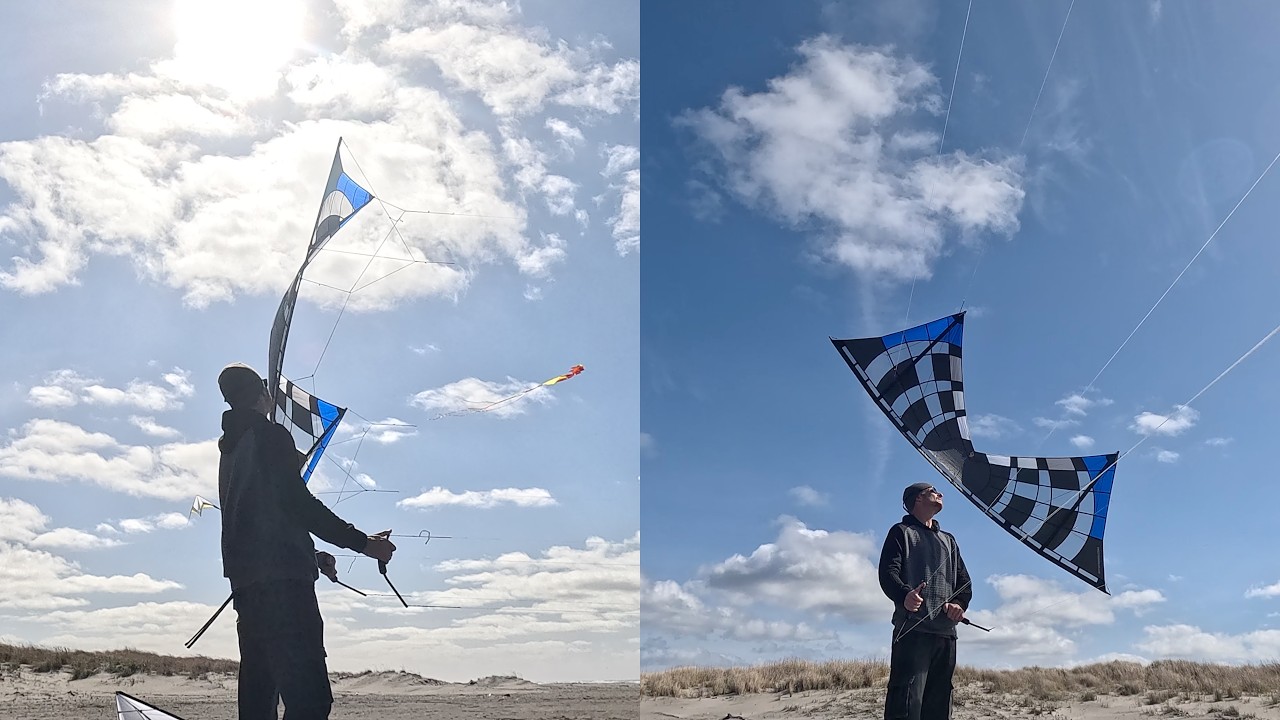 KUBE: Quad Line Kite Flow