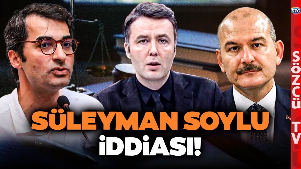 'Mehmet Akif Ersoy S&uuml;leyman Soylu'yu G&ouml;r&uuml;nt&uuml;l&uuml; Arardı' Barış Terkoğlu'ndan Bomba İddia!
