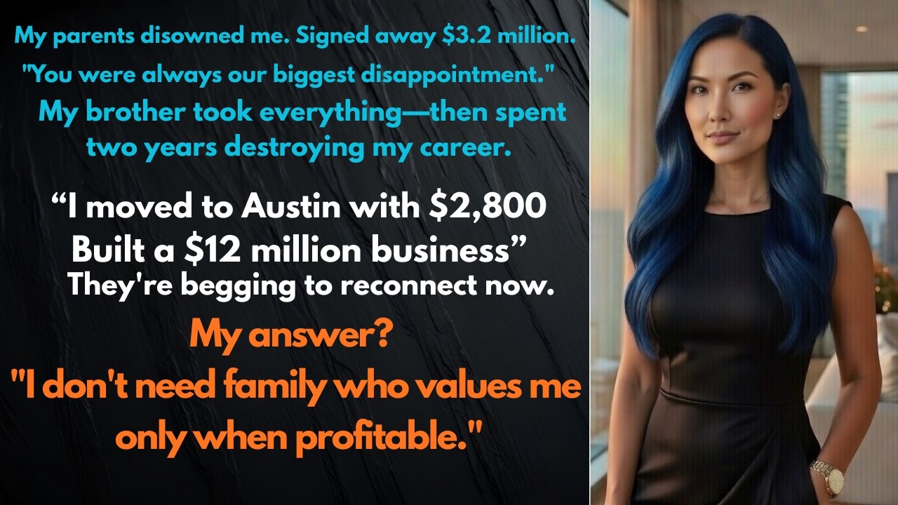My Parents Gave My Brother $3.2M And Called Me A Failure—Now They're Calling Me Back