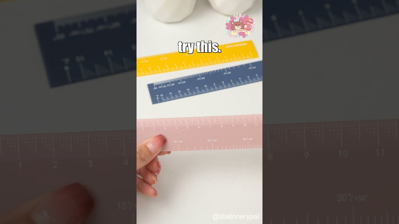 Do you know how to use a ruler to draw angles? #shorts