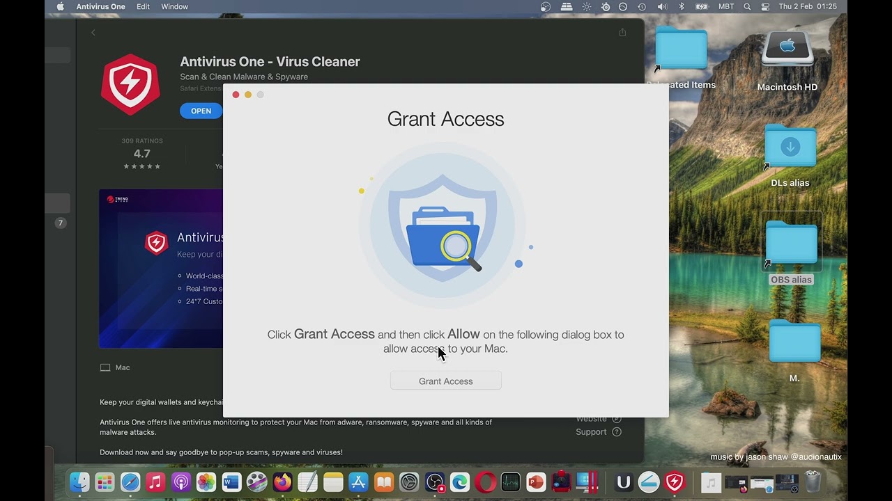 Antivirus One Virus Cleaner Basic Overview Mac App Store
