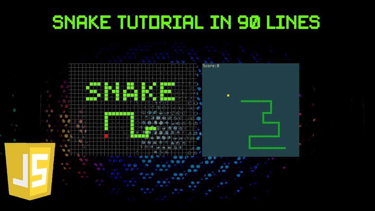 Programming Snake Game in Javascript Tutorial