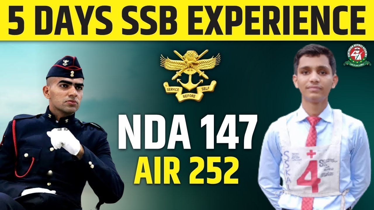 NDA SSB Interview Experience by AIR- 252 NDA 147 Recommended Candidate | NDA SSB Prepartion Tips