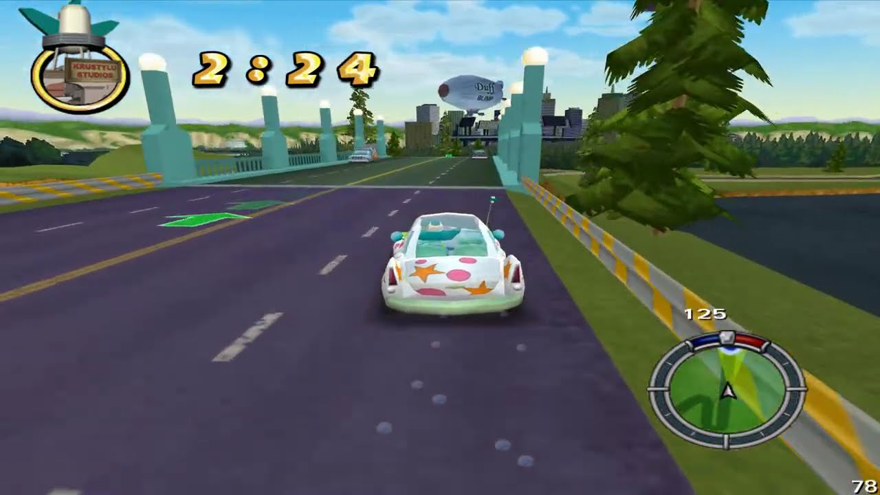 The Simpsons Hit & Run mod: Everybody Hates Krusty