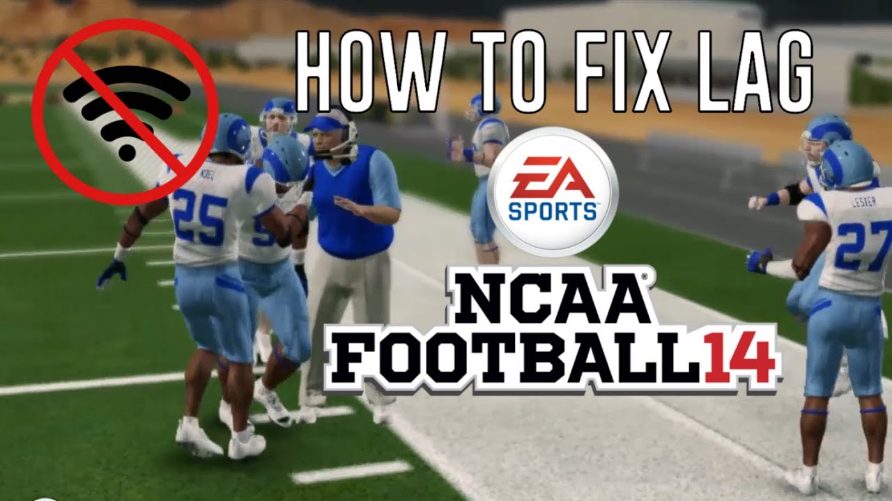 HOW TO FIX LAG IN NCAA 14 | Tips and Tricks