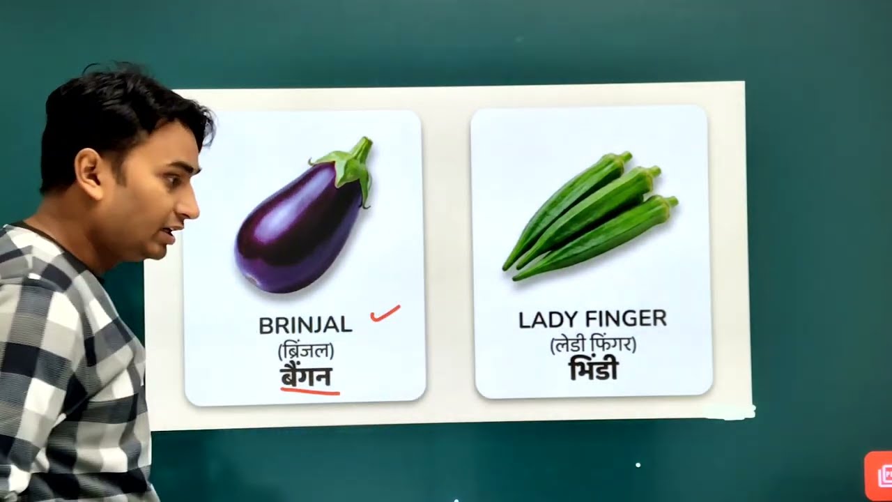 Vegetables Name in English | Pronunciation with Pictures | Kids Learning