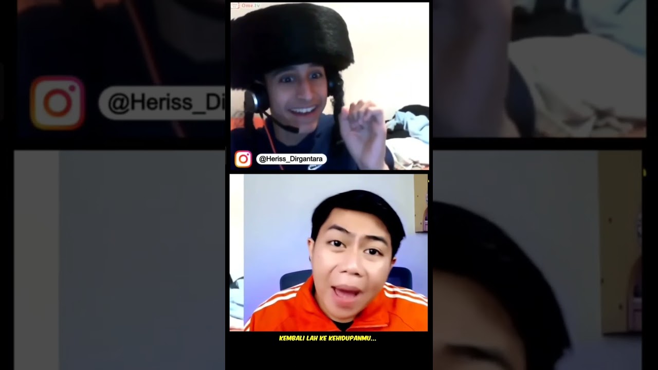 Heriss skuy kok dilawan #omegle #ometv #prankomegle