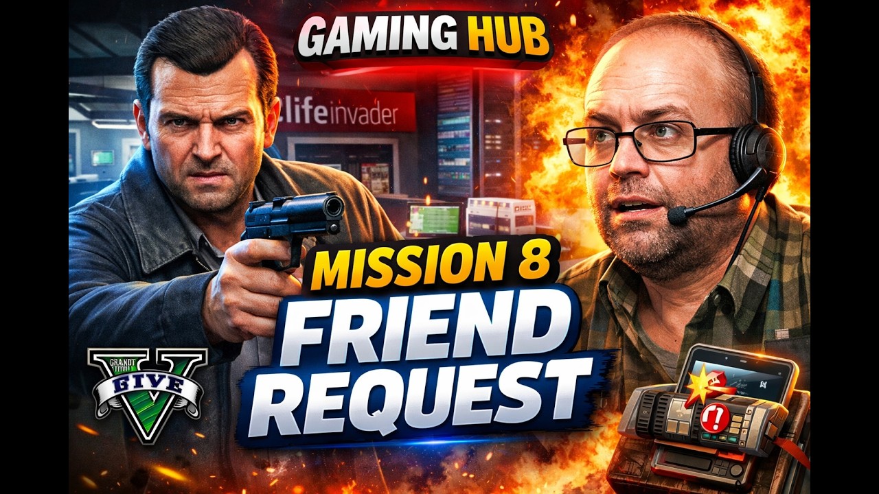 WELCOME TO GTA V MISSION #8 | FRIEND REQUEST GAMEPLAY |