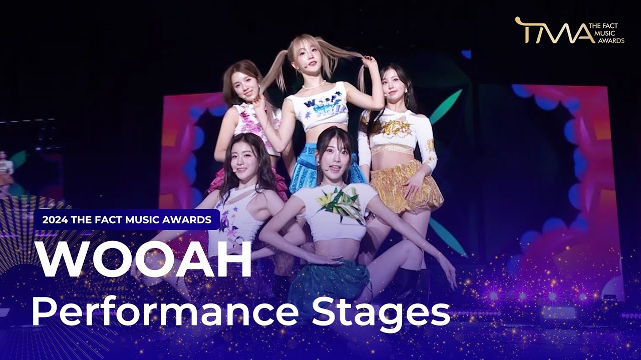 [2024 더팩트 뮤직 어워즈] WOOAH (우아) 'INTRO + POM POM POM' + 'BLUSH' @TMA