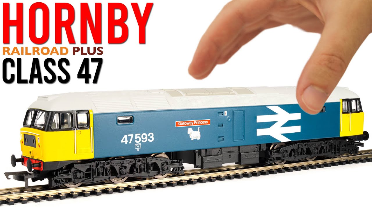 Хороша ли линейка Hornby's Railroad Plus? | Класс 47 | Распаковка и обзор