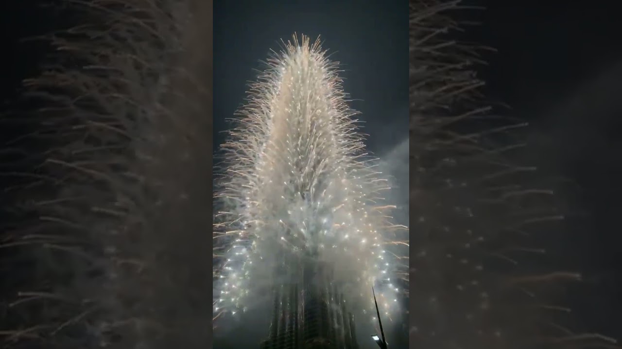 Bordj Khalifa 🎉 Happy New Year 💖