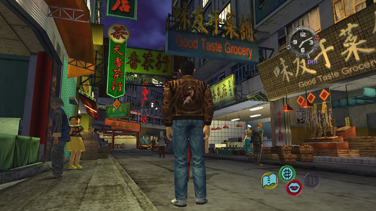 Shenmue II Music: Green Market Qr. Night (Extended) 🌙