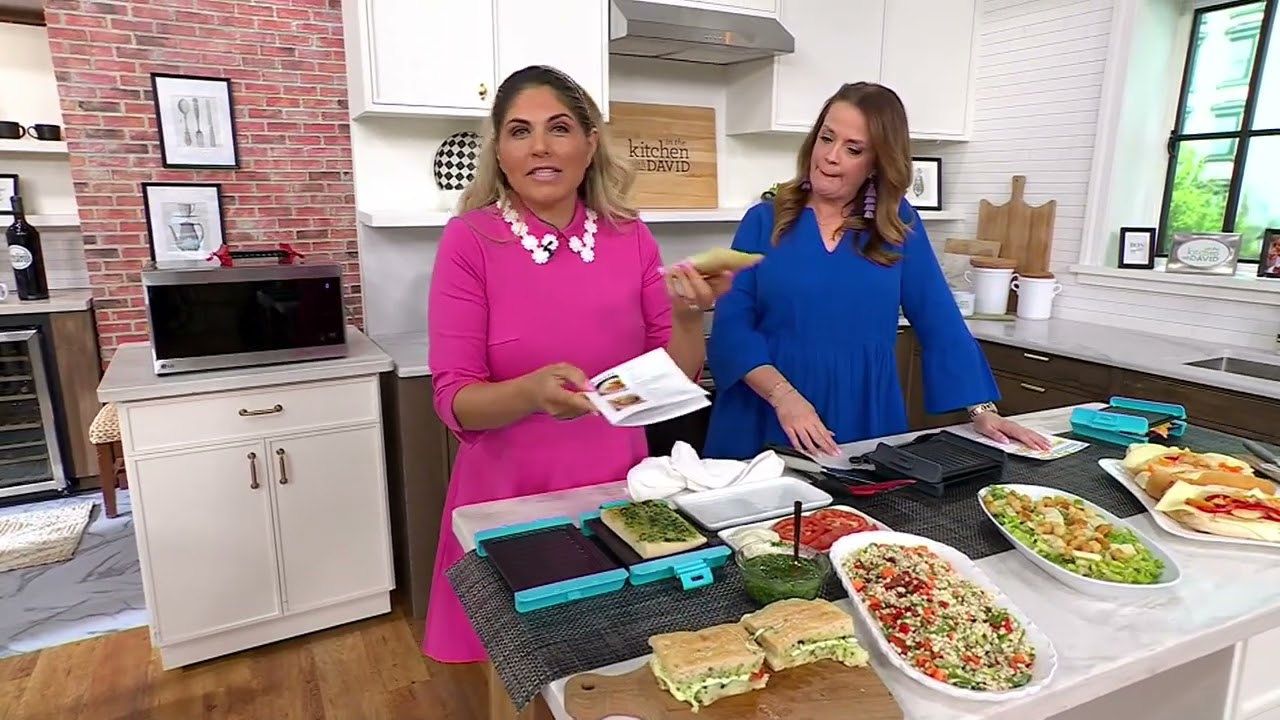 Prepology Aluminum Nonstick Microwave Grill & Panini Maker on QVC