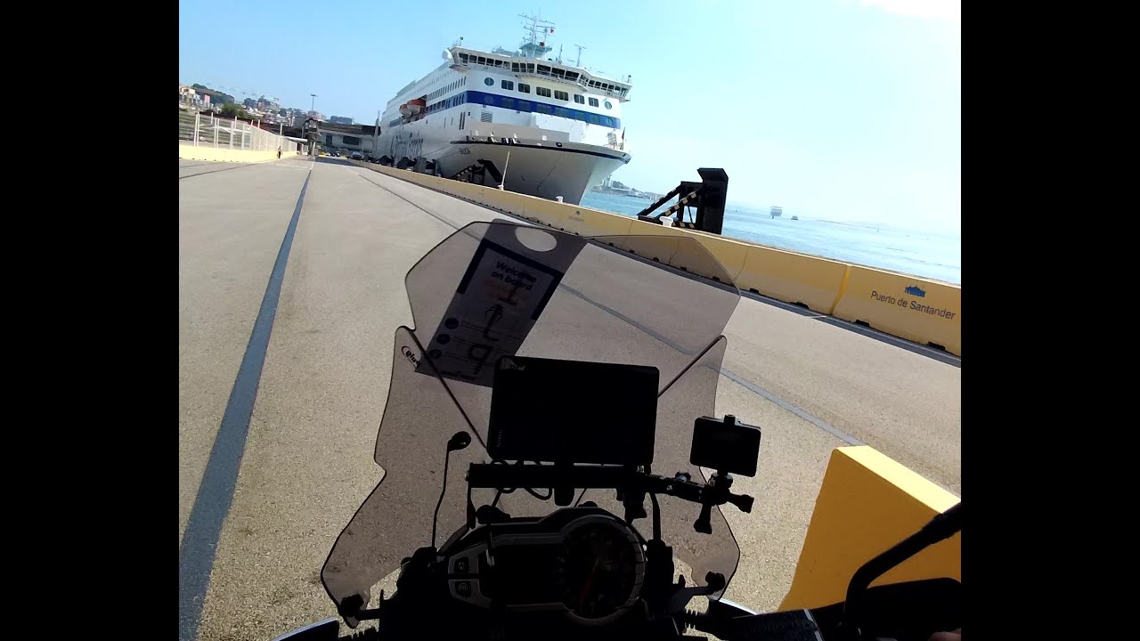 Day 13  Silverhogs Motorbike UK to Spain Tour 22.  Picos De Europa to Ferry Galicia Santander