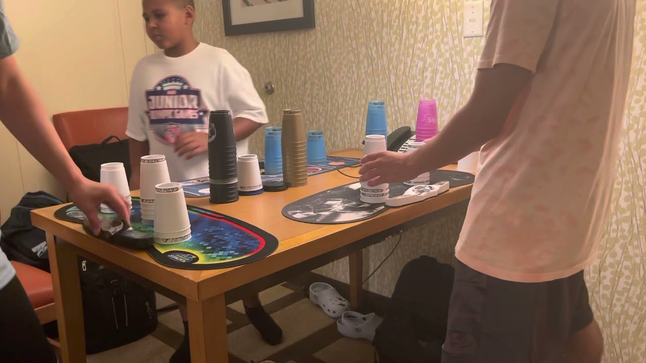 Sport Stacking- New 363 Record in Houston (JUNIORS 2021)