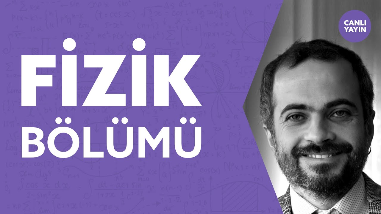 Prof. Dr. Altuğ Özpineci'yle Fizik Bölümü Okumak Üzerine Sorularınızı Yanıtlıyoruz - Canlı Yayın