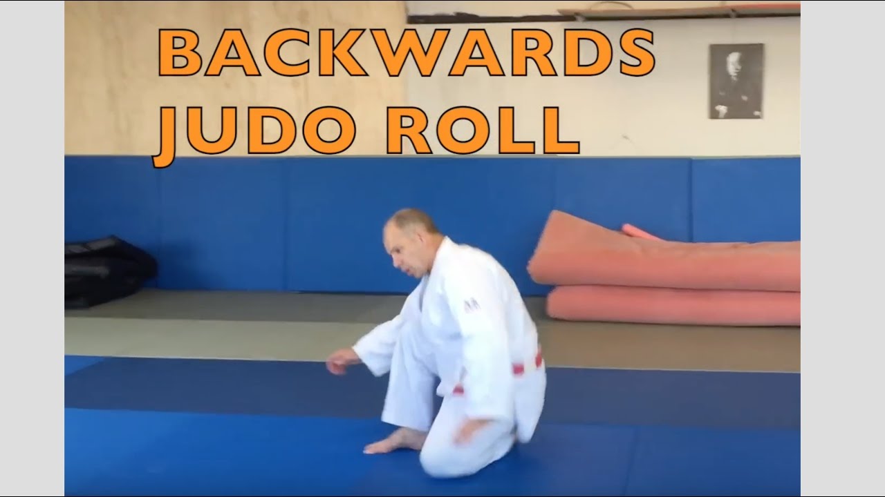 BACK JUDO ROLL  by Graeme Spinks 7dan Judo teacher