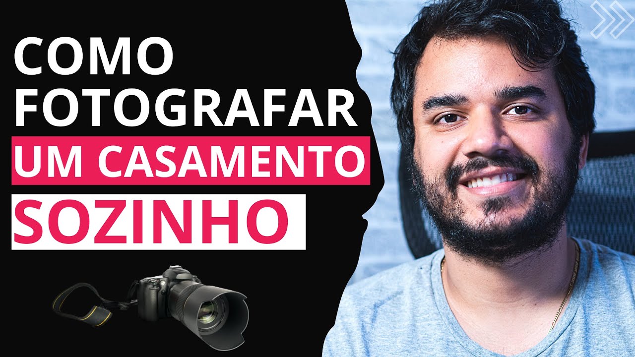 5 passos para FOTOGRAFAR UM CASAMENTO SOZINHO | Bruno Montt