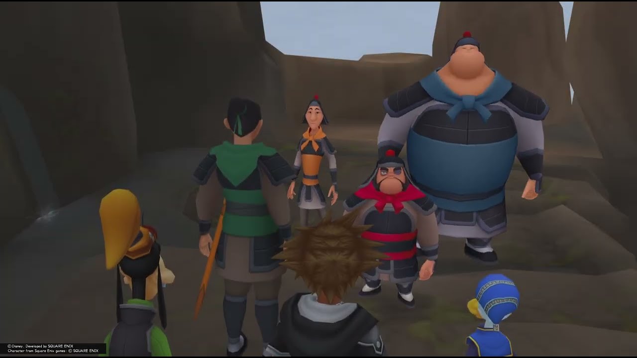 Sora joins Li Shang's army