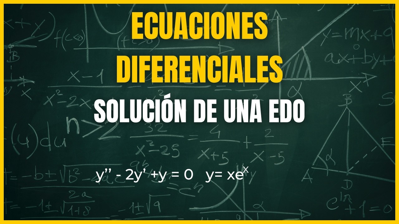 ¿Válida esta SOLUCIÓN? | Método de Solución de una ecuación diferencial (Paso a paso)