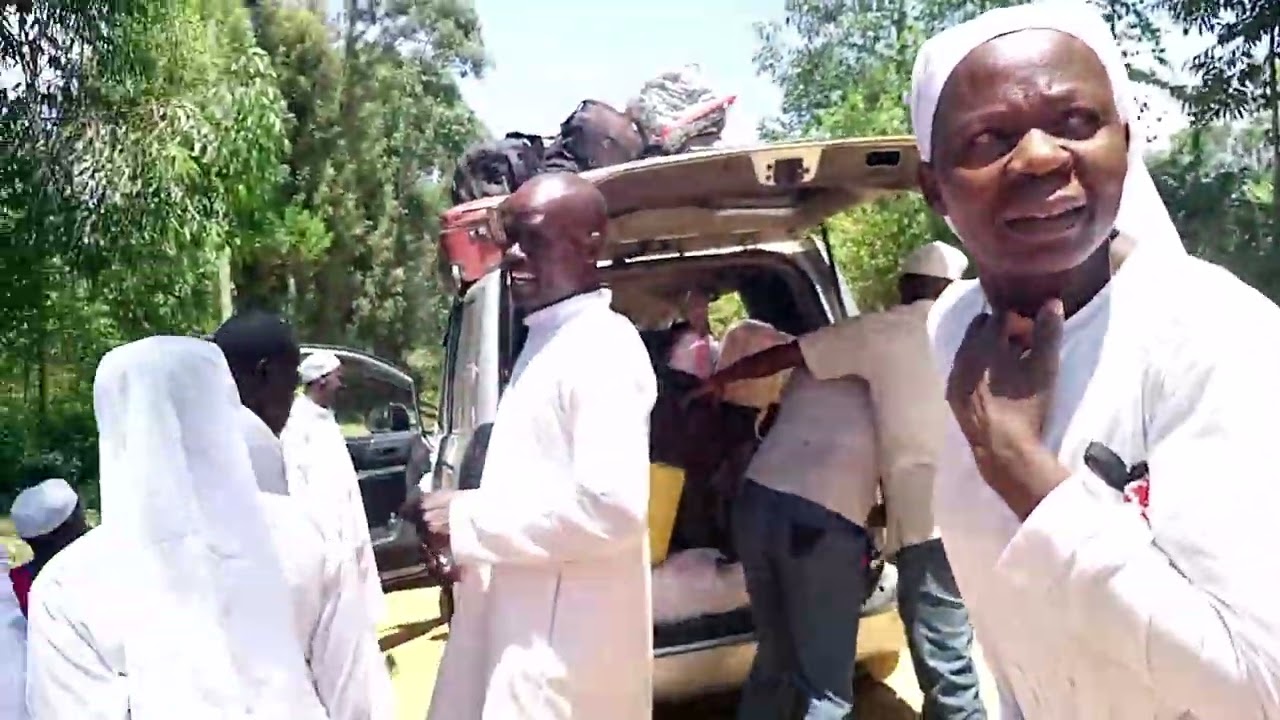 PASTOR PETER ODONGO after saint completion at RUGA MOTHER CHURCH GOD'S LAST APPEAL (Luong mogik)