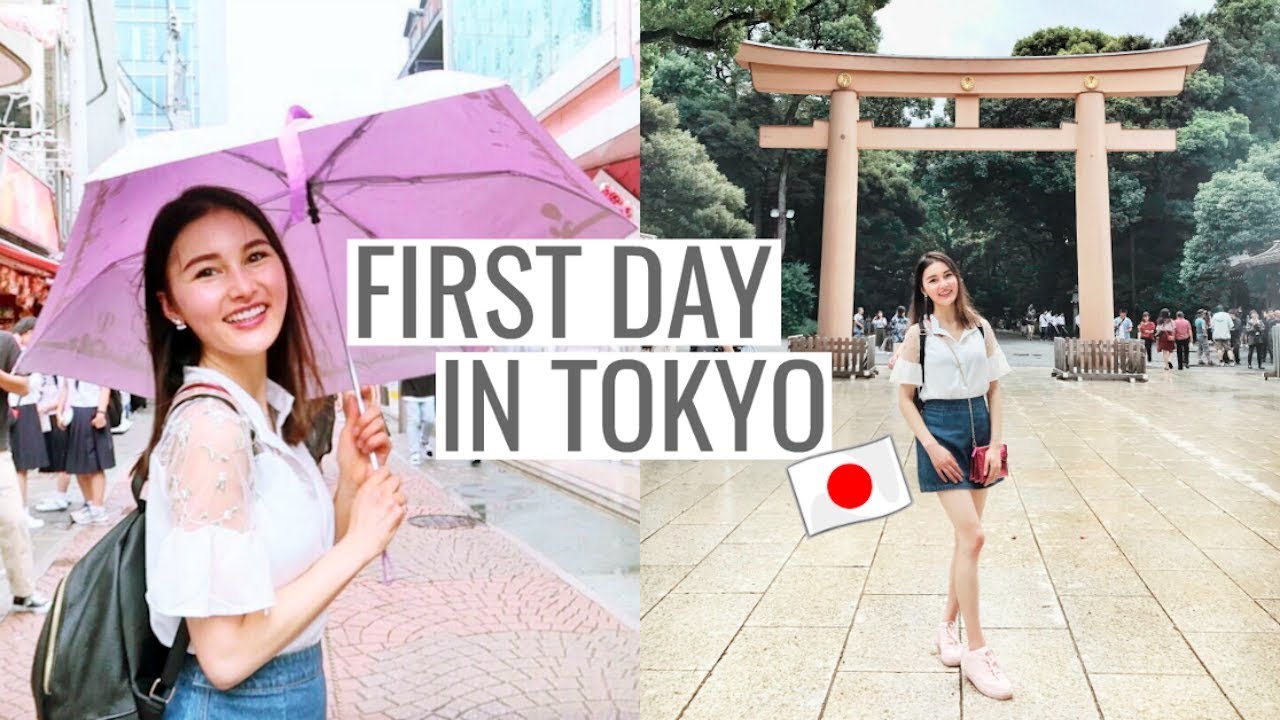 First Day In Tokyo! Meiji Shrine, Harajuku & Imperial Palace⎮Japan Trip 2018