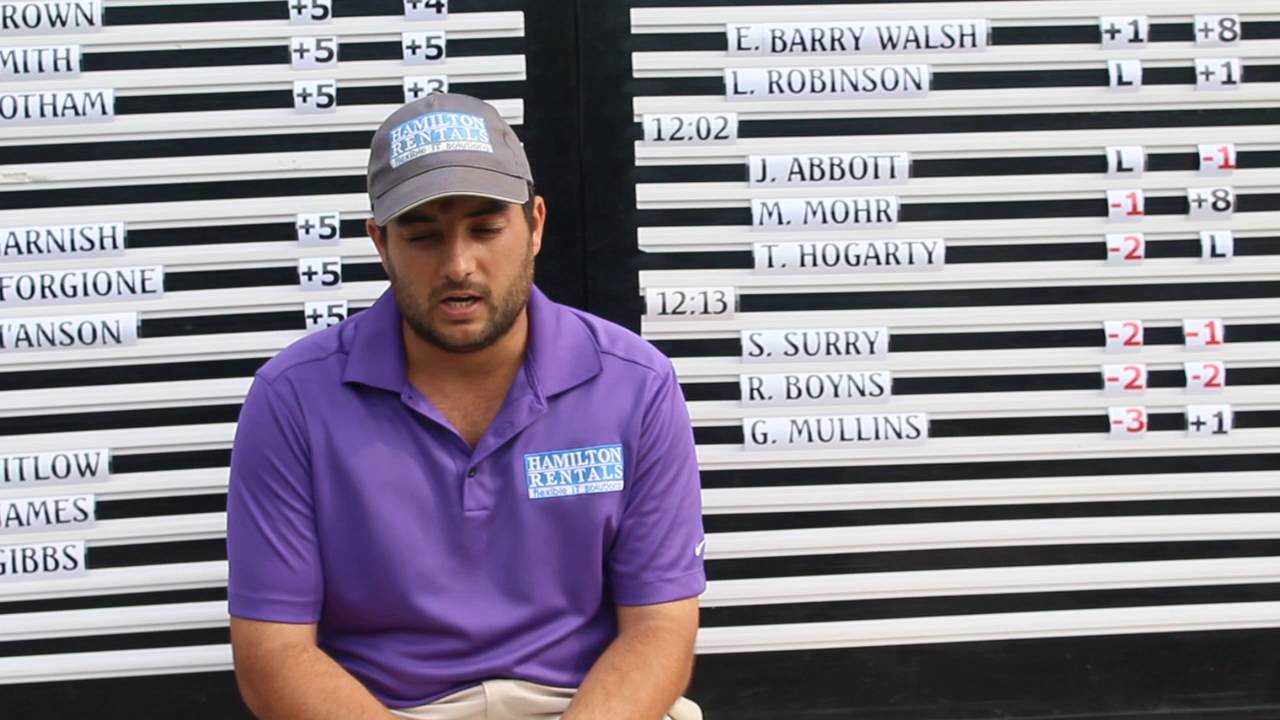 Ryan Boyns 1st Pro Win with Jamega Pro Golf Tour at Lingfield Park