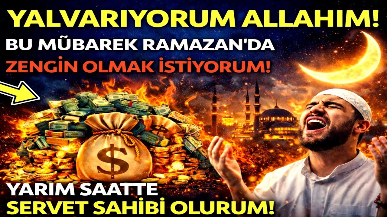 Mübarek Ramazan Ayında Yemin! Akan Rızkımı Kimse Durduramaz, Sabah Hemen Dinle!