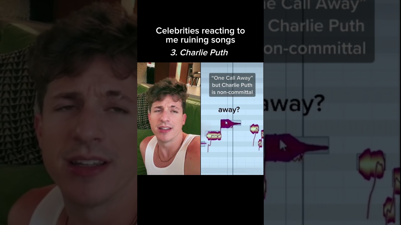 Celebrities reacting to me ruining songs