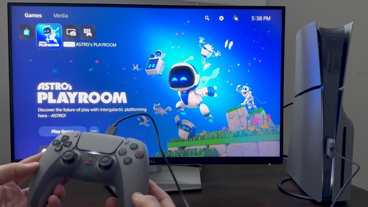 Впервые настраиваю свою PS5 Limited Edition, выпущенную к 30-летию компании.