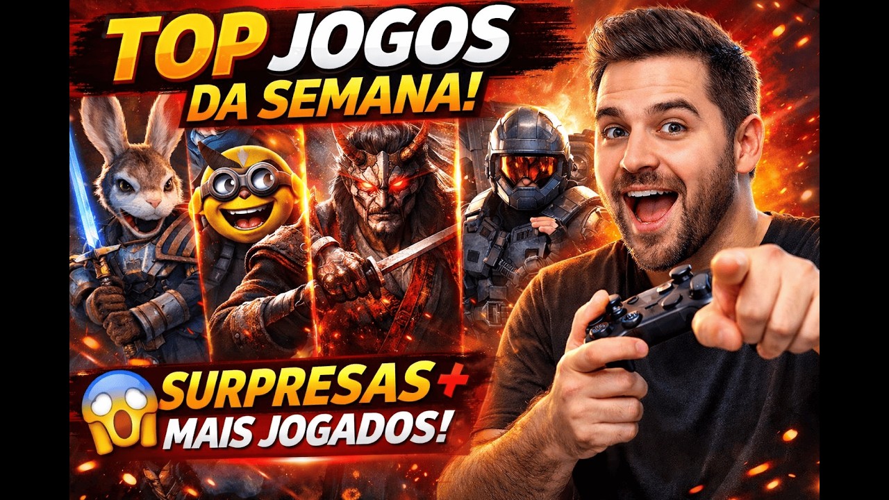 🔥 TOP 5 Jogos Mais Hypados da Semana | Nioh 3 EXPLODIU!