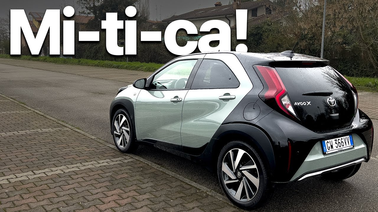COSA VUOI CHIEDERLE DI PIU'? Nuova Toyota Aygo X è MI-TI-CA!